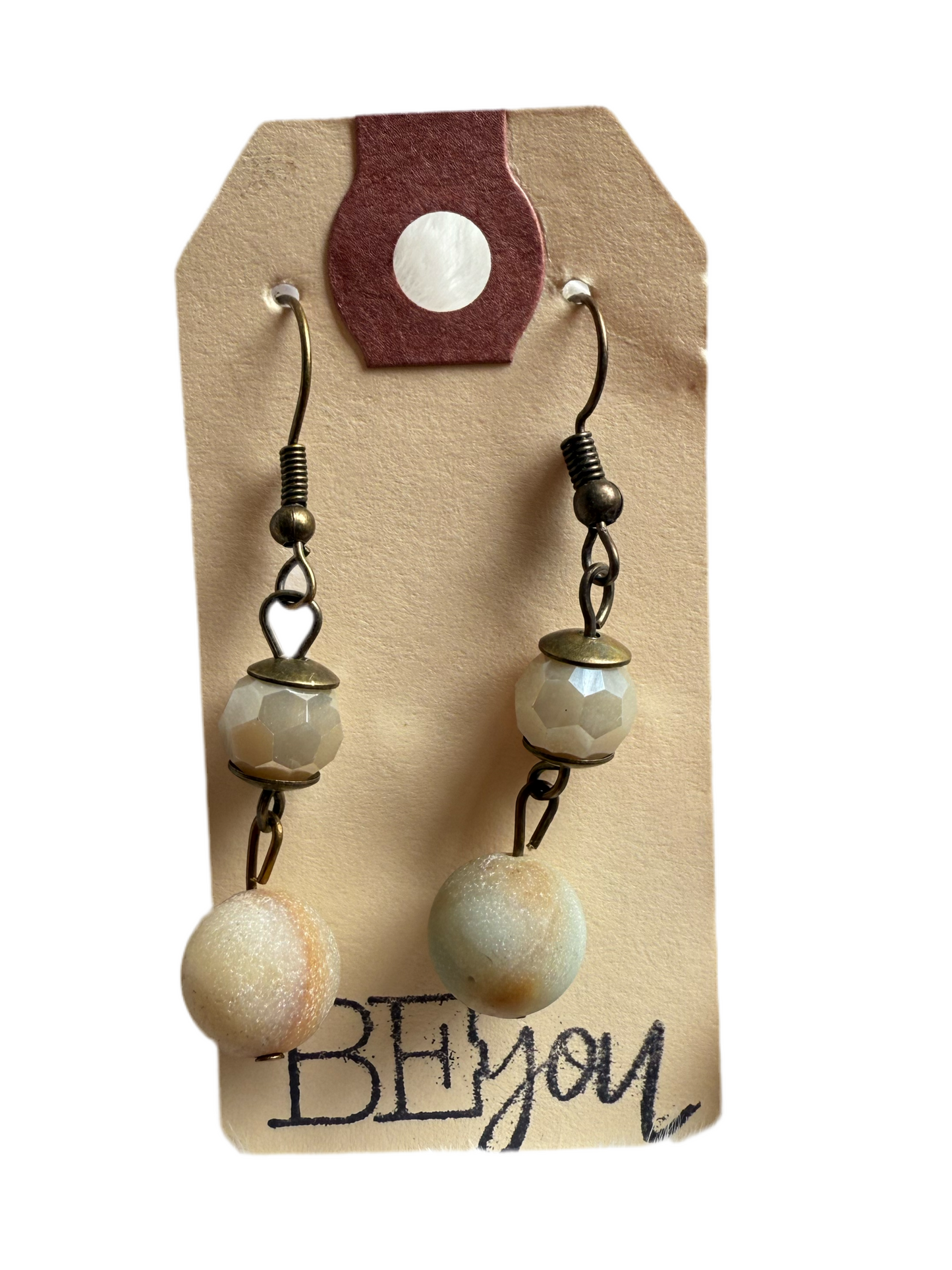 Chain Beaded Earrings