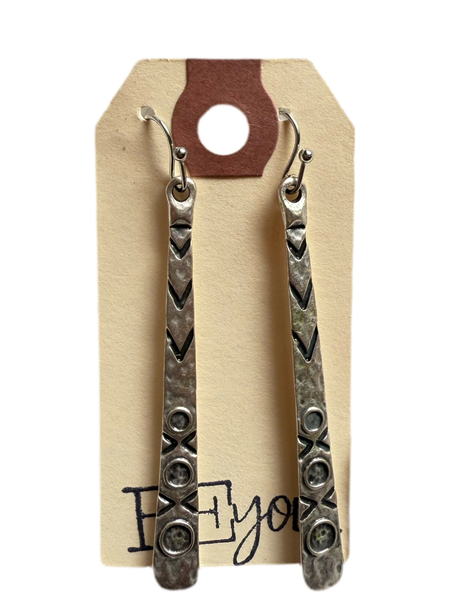 "Pressed" Boho Earrings